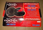 Pyramid 300W Aluminum Die Cast Super Titanium Tweeter TW18BK. Fixed Price $25.00.