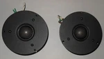 Pair Morel Mdt 29 Soft Dome Tweeters. Fixed Price $75.00.