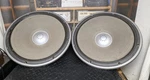 2 Sansui W-195 Woofers / Speakers. Fixed Price $149.99.