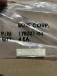 Bose Speaker Rubber Feet. Pack Of 4. Clear Genuine Pn 178321-04 Factory Sealed. Fixed Price $6.99.
