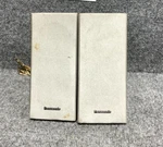 Panasonic RAPX0042 Compact Bookshelf Stereo Speakers Pair Micro Cd. Fixed Price $48.00.