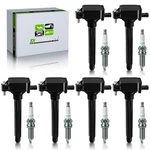Partszen UF648 Ignition Coils Pack 93175 Spark Plugs For Chrysler 200 300 Town. Fixed Price $98.59.