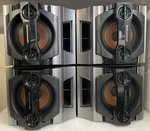 Sony SS-ZX99I X-round Stereo System Set Of 4 Speakers **as Is**tested**free Shp*. Fixed Price $800.00.