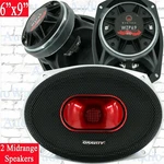 2X Gravity WZP69 Car Audio 6"X9" 4-OHM Midrange 800 Watts Coaxial Speaker 1 Pair. Fixed Price $119.99.