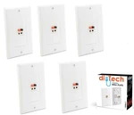Premium Speaker Wall Plate Spring Loaded Audio For Home Theater Mount. Fixed Price $39.92.