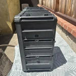Pair Of Panasonic Ramsa WS-A80 Black Speaker System 160 Watts WSA80W WSA-A80-W. Fixed Price $170.00.