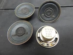 Speco U105 Round Mini Speaker 8 Ohm Arduino Diameter 1.5", 0.65" - Lot Of 4. Fixed Price $6.50.