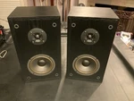 Altec Lansing Model 85 High Fidelity Bookshelf Speaker Ohm Pair Black Tested. Fixed Price $129.00.