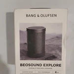 Bang & Olufsen Beosound Explore Bluetooth Portable Speaker, Waterproof, Black. Fixed Price $180.00.