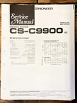 Pioneer CS-C9900 Speaker Service Manual *original*. Fixed Price $19.97.