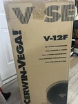 Cerwin Vega Speaker V-12F. Fixed Price $600.00.