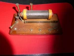 Antique Induction Spark Coil Dr. Drescher Pocket Electro-magnetic Machine. Fixed Price $99.00.
