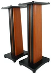 2) Rockville Classic Wood Grain 28" Speaker Stands Fits Bowers & Wilkins FP31062. Fixed Price $129.95.