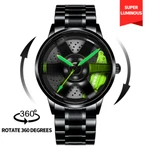 Babusar TE-37 Spinning Car Wheel Watch. Fixed Price $107.37.