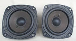 Optimus 12115 8-OHM 5" Woofer Speakers Pair Refoamed & Tested. Fixed Price $40.00.