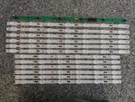 Samsung UN50MU6070F Complete Back Light Led Strips. Fixed Price $49.99.