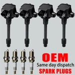 4X Oem Ignition Coil + Iridium Spark Plug For Honda Accord Civic 1.5L 2.0L UF781. Fixed Price $61.18.