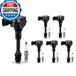 Ena Set Of 6 Ignition Coil And Iridium Spark Plug Compatible Nissan Infiniti. Fixed Price $149.61.