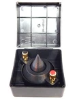 Nos Vintage Up Audio Cone Speaker Replacement Diaphragm Wheel Push Terminals. Fixed Price $29.99.