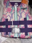 Speedo Kids' Life Jacket Vest Purple/pink Nwt For Youth 50-90 Pounds. Fixed Price $24.99.