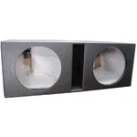 12" Vented And Coated Dual Subwoofer Box W/ 1" Baffle Pipemans Installation. Fixed Price $199.99.