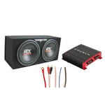 Mtx 12 Inch Subwoofer Box, Crunch Channel Amplifier, & Soundstorm Wiring Kit. Fixed Price $299.99.