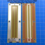 One (two) Infinity Quantum Emit Tweeter Repair Parts QLS-1 QLS-2 QLS-3. Fixed Price $46.00.