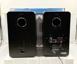 Insignia- 25W (per Speaker, 50W Total) Bluetooth Bookshelf Speakers Black. Fixed Price $118.75.