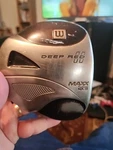 Wilson Deep Red Ii 10.5 Degree Driver Prolite Maxx .428 Regular Rh. Fixed Price $29.95.