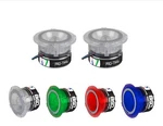 1.75" 280 Watt Rms 4-OHM Super Bullet Tweeter Rgb Led Titanium Pair TW4L DS18. Fixed Price $129.90.