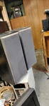 Vintage 1980 Sony SS-MB350H Bookshelf Speakers. Front Has Stain From Water Read. Fixed Price $100.00.