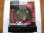 Sony MDR-V6 Over The Ear Studio Monitor Headphones With Ccaw Voice Coil Black. Fixed Price $319.99.
