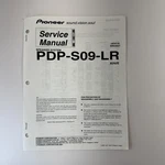 Pioneer Service Manual Peaker System PDP-S09-LR Order No RRV2557. Fixed Price $19.99.