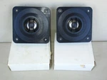 Unbranded 1"DOME 3-3/4" 8-OHM Tweeter Speakers Pair Nos In Box. Fixed Price $60.00.