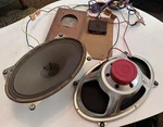 Grundig 4 Speaker Set Oval Woofers & Tweeters From Locarno Tube Console Working. Fixed Price $100.00.