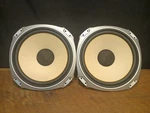 (r) Pair Jvc HSA2520-010, 10" Woofers-from SK-S22 Speaker 8OHM Tested/working. Fixed Price $64.99.