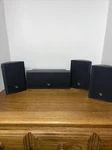 (set Of 4) 3 Infinity Minuette Mps Satellites Speakers & 1 Center Channel. Fixed Price $40.79.
