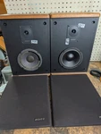 Vintage Advent Baby Ii Bookcase Speakers - Fully Tested See Pics. Fixed Price $199.99.
