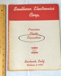 1950'S Southern Electric Capacitors Catalogs. Fixed Price $14.99.