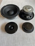 Tweeters Vifa Style 1" Silk Dome 6-1/2" Midbass Woofer Speakers Voicecoil 1.5". Fixed Price $99.95.