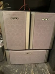 Sony Surround Sound Speaker System SS-MSP88 Home Theater Silver. Fixed Price $27.35.