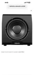 Definitive Technology Sc 2000 Supercube Subwoofer 7.5" 650-WATT. Fixed Price $250.00.