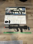 Fa-mas Airsoft Rifle 6MM 370 Fps The Tactical Version Spring Powered Box. Fixed Price $145.00.
