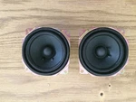 Pair Of Sammi 3" Mid / High Speaker 15W 8 MSF-30SB15A-1 Nice Sound 13OZ. Fixed Price $21.99.