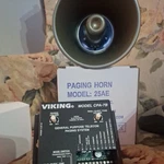Viking M2W Paging Power Amp W/ 25AE Horn Loud Speaker Bundle ++ New. Fixed Price $159.99.