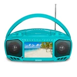 Portable Media Boombox Speaker With 7" Lcd Screen DVD/CD/MP3. Fixed Price $169.99.