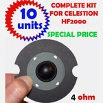 Complete Kit Diaphragm Voice Coil For Celestion HF2000 X 10 - 4 Ohms. Fixed Price $351.36.