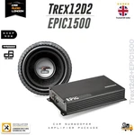 Audiocontrol EPIC1500 1500W Monoblock Amp + Db TREX-12D2 Spl Subwoofer. Fixed Price $772.38.