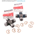 Kit Of Two 1480 Series Genuine Dana Spicer Drvieshaft Universal Joints SPL55X. Fixed Price $113.20.