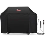 7131 Grill Cover For Weber Genesis Ii 4 Burner Including Brush, Tongs A.... Fixed Price $81.88.